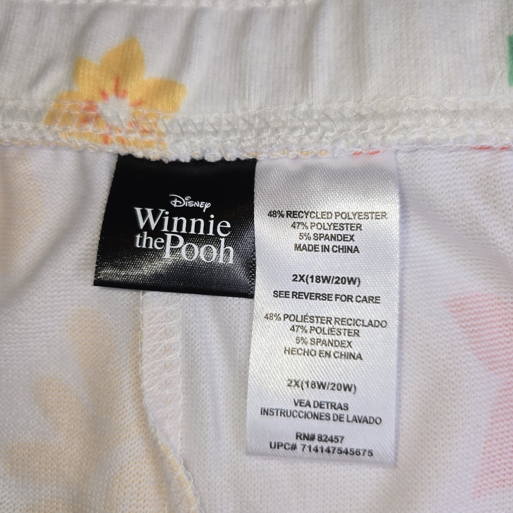 DISNEY WINNIE THE POOH Women's‎ 2X 18W/20W Pajama Bottoms -1145 - Picture 4 of 6